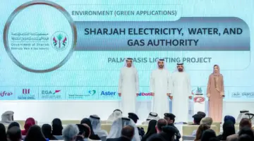 كهرباء الشارقة تحصد جائزة أفكار الإمارات عن مشروع إنارة واحةالنخيل